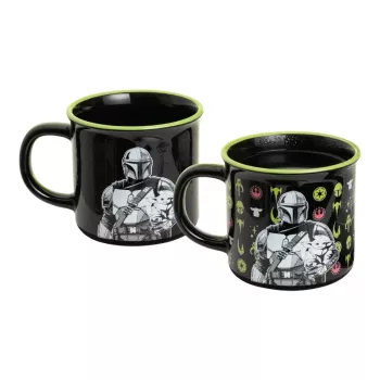 Paladone Taza con cambio de calor Mandalorian and Grogu