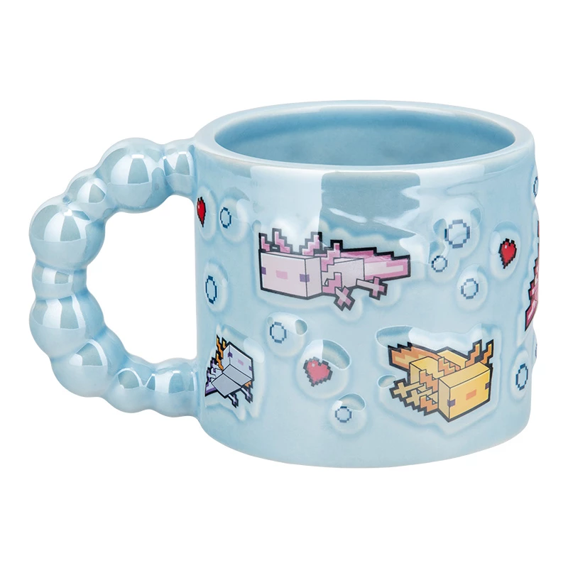 Paladone taza en forma de burbuja Minecraft Axolotl