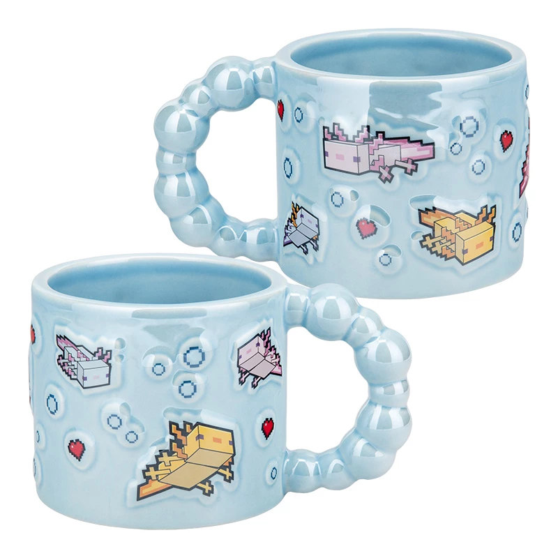 Paladone taza en forma de burbuja Minecraft Axolotl