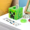Paladone Minecraft Creeper Maze Safe V2 - Hucha electrónica con laberinto y efectos de sonido Creeper