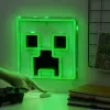 Paladone Minecraft Creeper Luz LED de neón para pared