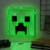 Paladone Minecraft Creeper Luz LED de neón para pared