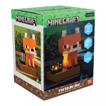 Paladone Minecraft Fox Luz solar
