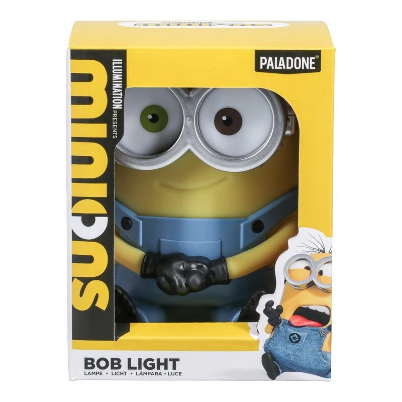 Paladone Luz icono Bob de Minions - figura de colección LED con batería