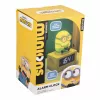 Paladone Minions Icon Despertador - LED digital, alimentado por USB, snooze