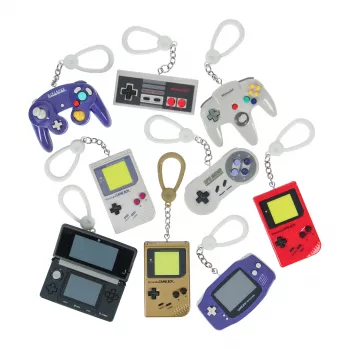 Paladone Nintendo Backpack Buddies Serie 3 Llaveros coleccionables bolsas sorpresa (caja expositora de 24, V3)