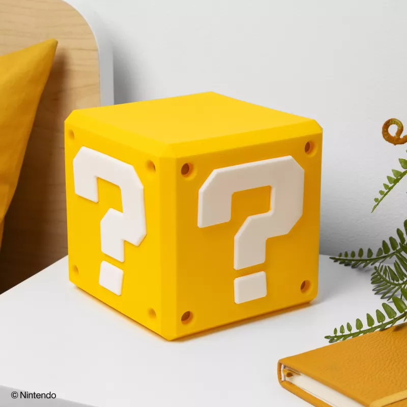 Paladone Luz SquishyGlo Question Block recargable