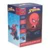 Paladone Spider-Man Icon Despertador - LED digital, Rojo/Negro