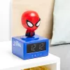 Paladone Spider-Man Icon Despertador - LED digital, Rojo/Negro