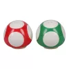 Paladone Super Mario Mushroom Set de salero y pimentero (Súper seta roja y seta 1-Up verde)