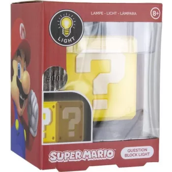 Luz 3D Super Mario Question Block Paladone PP4372NNV2