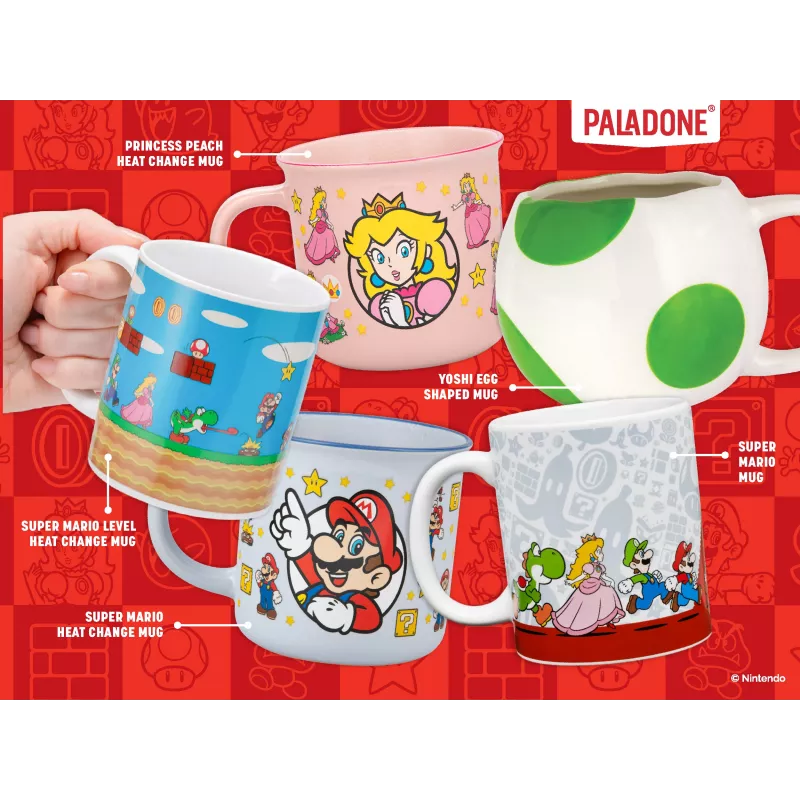Paladone Yoshi Taza con forma de huevo