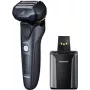 Panasonic ES-LV97-K803 maquinilla de afeitar eléctrica Arc de 5 cuchillas con estación de limpieza y carga automática, húmedo y seco, negro