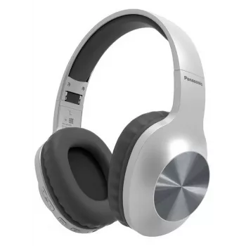 Panasonic RB-HX220BDES Auriculares supraaurales inalámbricos, Bluetooth, micrófono, XBS, Plata