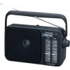 Radio analógica portátil AM/FM Panasonic RF-2400DEG-K - Negra