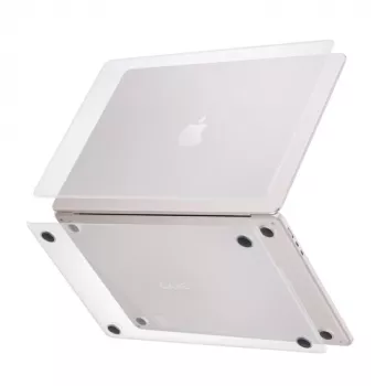 PanzerGlass ClearCase Funda rígida transparente para MacBook Air 15 pulgadas (CR60292)