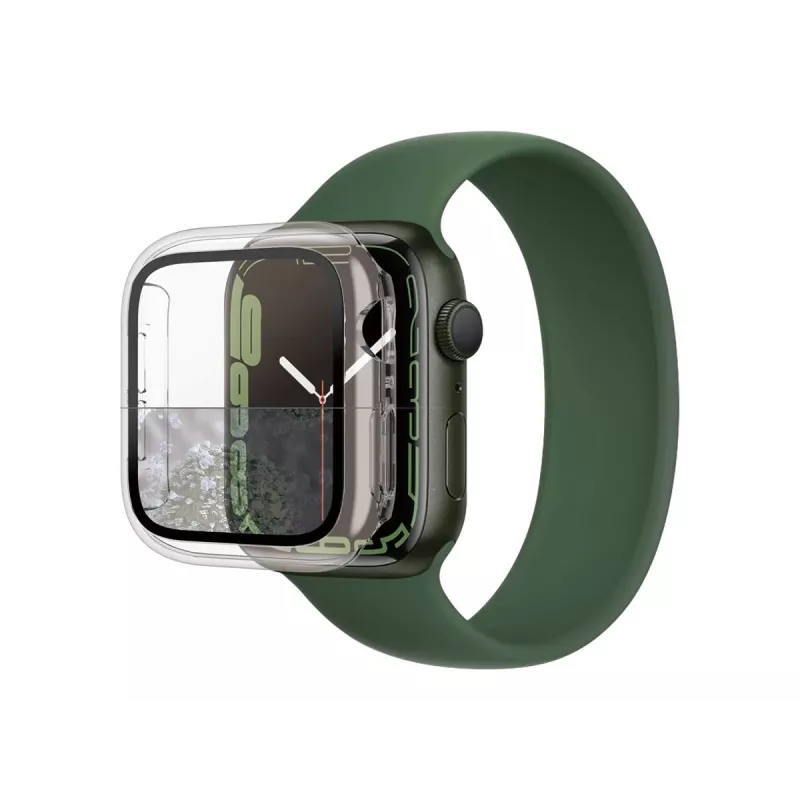 PanzerGlass Protector Full Body para Apple Watch Series 7/8/9 41 mm – transparente 9H Tempered Glass