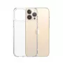 PanzerGlass HardCase para Apple iPhone 13 Pro Max - Funda protectora transparente antibacteriana con D3O Bio