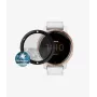 PanzerGlass Protector de pantalla para Garmin Venu 2s/Vivoactive 4s - Negro, cristal templado 9H