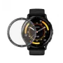 PanzerGlass Protector de pantalla para Garmin Venu 3 - Marco negro, cristal templado, dureza 9H, antibacteriano, oleófobo, cobertura total