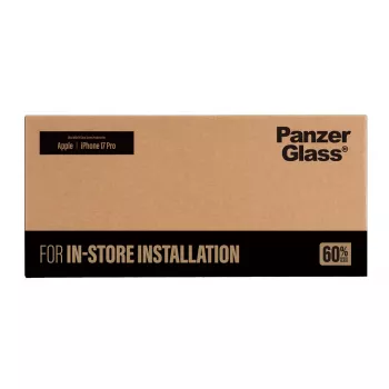 Protector de pantalla PanzerGlass iPhone 2026 Pro | 17 Pro | Ultra-Wide Fit para máquina de instalación FastFit