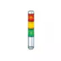 PATLITE Baliza LED MPS-302-RYG 30mm 3 niveles rojo/naranja/verde 24V DC