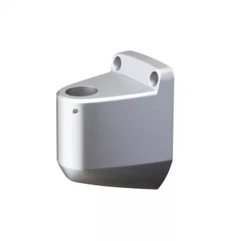 PATLITE Soporte de pared SZK-001U Fijación a tubo para serie LR Plata