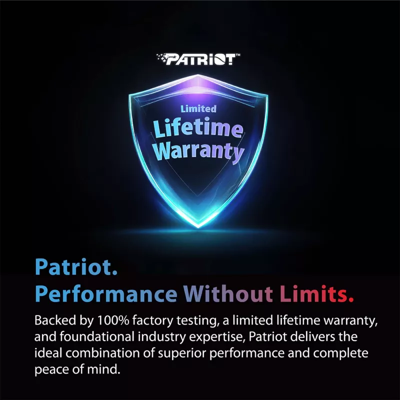 Patriot Viper Venom Non-RGB AMD DDR5 16GB (2x8GB) 6400MHz CL38 EXPO kit de memoria
