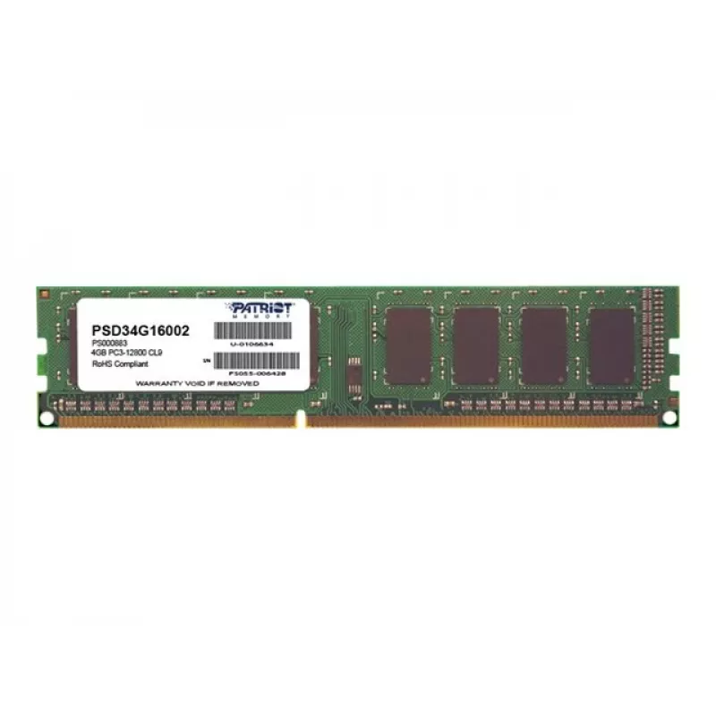 Patriot Signature Line Memoria de escritorio DDR3 4GB 1600MHz Single Rank