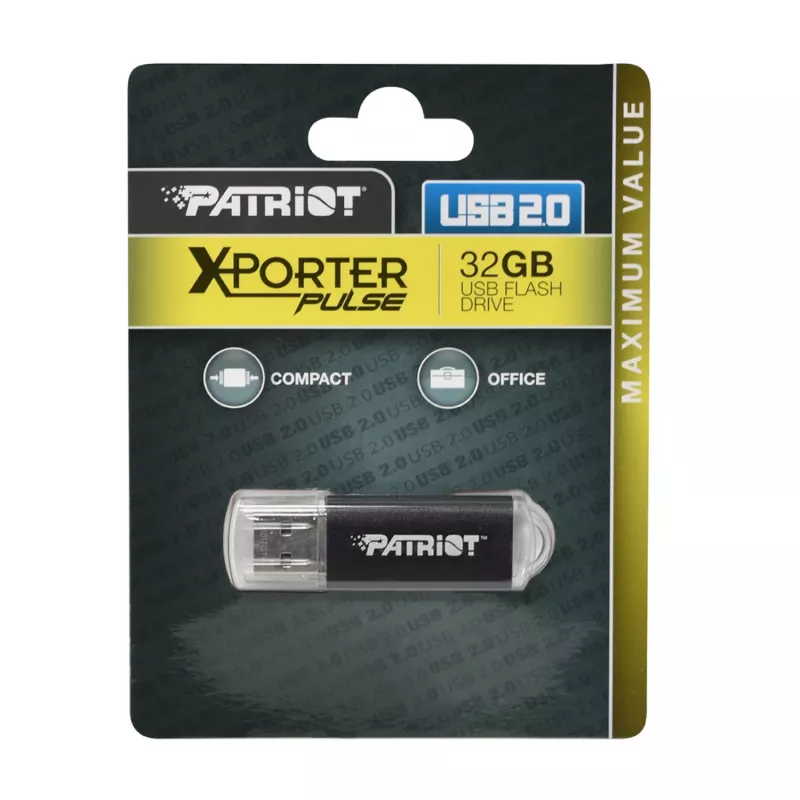 Memoria flash USB 2.0 Patriot Xporter 32GB - negra