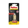 Pattex Matic Pegamento instantáneo líquido, frasco aplicador, 3 g, transparente, adhesivo de contacto a base de disolvente pst2c