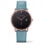 Reloj de hombre PAUL HEWITT Grand Atlantic PHTGARB23M 42mm esfera negra correa de piel negra