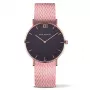 Paul Hewitt Sailor Line Reloj de cuarzo unisex 39mm Oro rosa Acero inoxidable Malla PH-SA-RSTB27S
