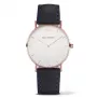 Paul Hewitt Sailor Line Reloj unisex PH-SA-RSTW11S 39 mm oro rosa gris piel