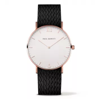 Paul Hewitt Reloj unisex PH-SA-RSTW21M 39 mm Oro rosa Acero inoxidable Malla