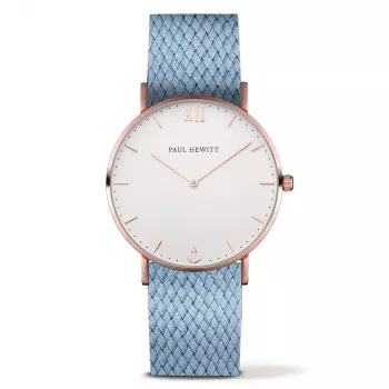 Reloj PAUL HEWITT unisex PH-SA-RSTW26M 39mm oro rosa acero inoxidable malla