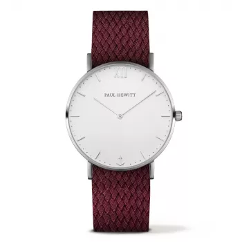 PAUL HEWITT reloj unisex PH-SA-SSTW19S 39mm oro rosa acero inoxidable gris nailon NATO