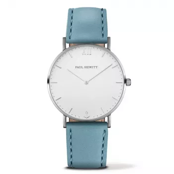 Paul Hewitt Reloj unisex PH-SA-SSTW23S 39mm correa de malla de acero inoxidable plata