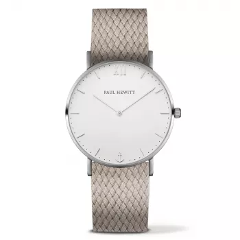 PAUL HEWITT Reloj unisex PH-SA-SSTW25S 39mm acero inoxidable malla