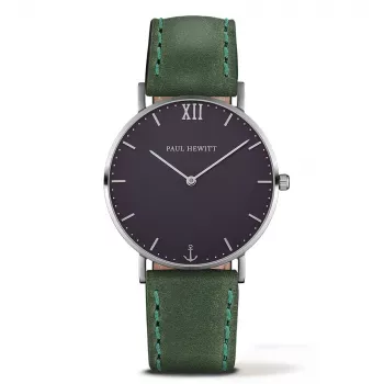 PAUL HEWITT Woman PHSASSTB12M Sailor Line Reloj analógico de cuarzo 39 mm plata acero inoxidable malla