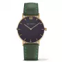 Paul Hewitt Reloj de mujer Sailor Line cuarzo PHSAGSTB12M 39mm negro acero inoxidable malla