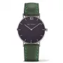 Paul Hewitt Reloj de mujer Sailor Line cuarzo PHSASSMB12M 36 mm oro rosa acero inoxidable esfera negra