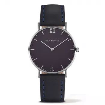 Paul Hewitt Reloj de mujer PHSASSMB11S 36mm pulsera de malla de acero inoxidable
