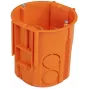 PAWBOL A.0080 Caja de derivación profunda 80 mm con tornillos, blanca