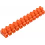 PAWBOL E.4031P borne de tornillo 12 polos 2,5mm² 450V 24A poliamida transparente