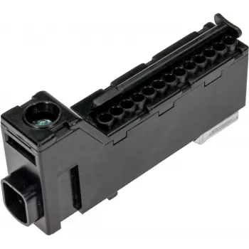 PAWBOL E.4136C borne de carril sin tornillo LZB, 6 polos, 2,5 mm², 450 V, 24 A, negro
