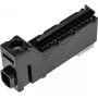 PAWBOL E.4136C borne de carril sin tornillo LZB, 6 polos, 2,5 mm², 450 V, 24 A, negro