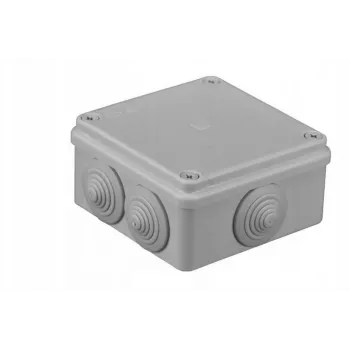 PAWBOL S-BOX 106 Caja estanca libre de halógenos IP65 100x100x50mm gris