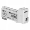 PAWBOL borne de carril sin tornillos LZB E.4136SZ gris (12 polos, 450V, 24A)