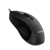 PCBuilder ALPHA Conjunto de teclado y ratón con cable silencioso